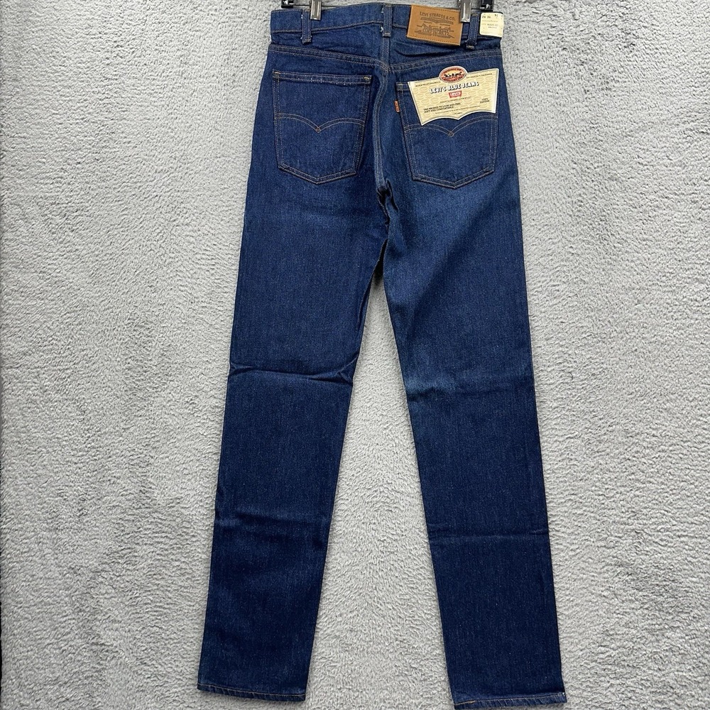 Vintage Levis 40505 Jeans Mens 29x34 Denim USA Orange Tab 70s Western Raw Denim